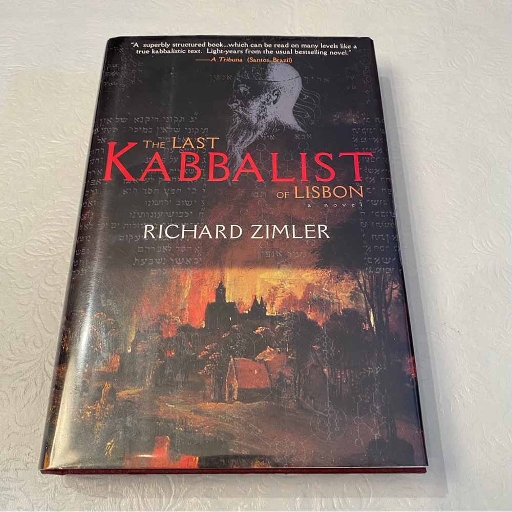 The Last Kabbalist of Lisbon- A Novel by Richard Zimler- Hardcover Book
